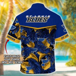 NHL St Louis Blues Summer Hawaii Shirt Custom Football Shirts 3