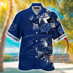 NHL Tampa Bay Lightning Summer Hawaii Shirt Custom Football Shirts 2