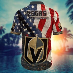 NHL Vegas Golden Knights American Flag Hawaii Shirt Summer Football Shirts 3