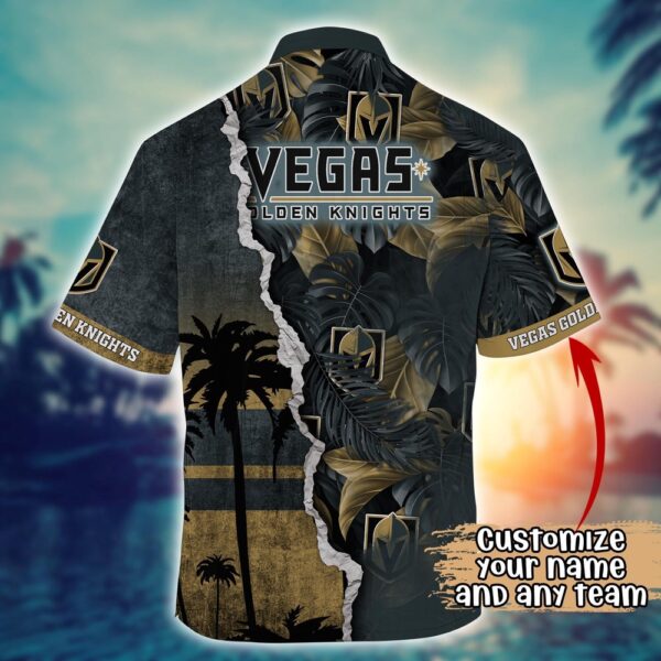 NHL Vegas Golden Knights Palm Tree Hawaii Shirt Custom Summer Football Shirts