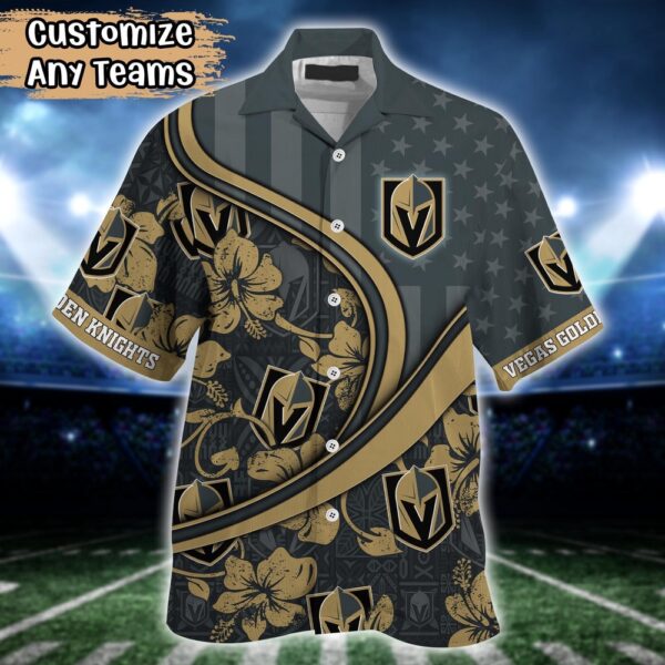 NHL Vegas Golden Knights Summer Flower Hawaii Shirt Custom Football Shirts
