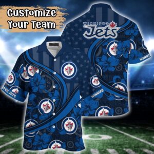 NHL Winnipeg Jets Summer Flower…