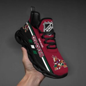 Personalized NHL Arizona Coyotes Max Soul Shoes Chunky Sneakers Perfect Gift For Fans 2