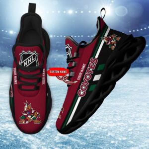 Personalized NHL Arizona Coyotes Max Soul Shoes Chunky Sneakers Perfect Gift For Fans 3