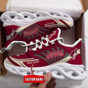 Personalized NHL Arizona Coyotes Max Soul Shoes For Hockey Fans 1
