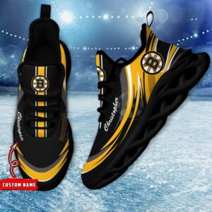 Personalized NHL Boston Bruins Max Soul Shoes Chunky Sneakers For Fans 2