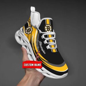 Personalized NHL Boston Bruins Max Soul Shoes Chunky Sneakers For Fans 4
