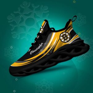 Personalized NHL Boston Bruins Max Soul Shoes Chunky Sneakers For Fans 6