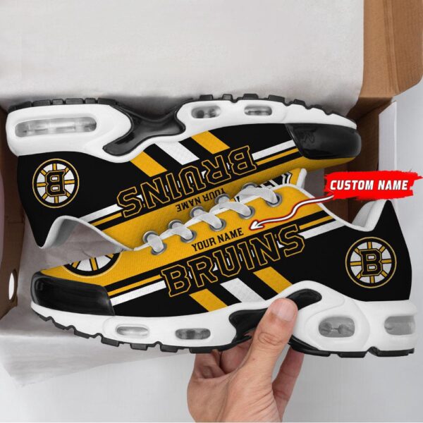 Personalized NHL Boston Bruins Max Soul Shoes Chunky Sneakers For Hockey Fans