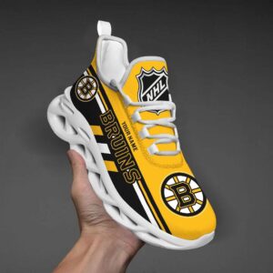 Personalized NHL Boston Bruins Max Soul Shoes Chunky Sneakers Perfect Gift For Fans 3