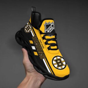 Personalized NHL Boston Bruins Max Soul Shoes Chunky Sneakers Perfect Gift For Fans 4