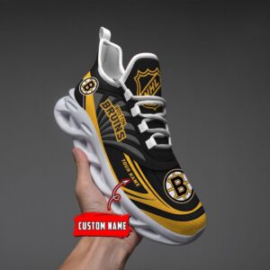 Personalized NHL Boston Bruins Max Soul Shoes For Hockey Fans 4