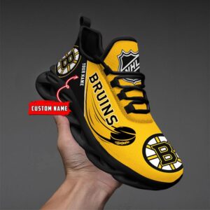 Personalized NHL Boston Bruins Max Soul Shoes Sneakers 1