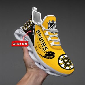 Personalized NHL Boston Bruins Max Soul Shoes Sneakers 2