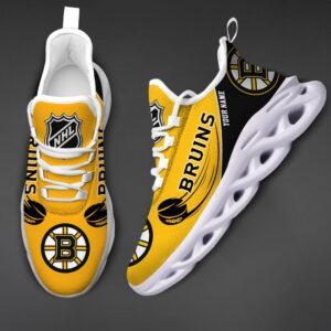 Personalized NHL Boston Bruins Max Soul Shoes Sneakers 4