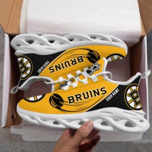 Personalized NHL Boston Bruins Max Soul Shoes Sneakers 6