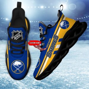 Personalized NHL Buffalo Sabres Max Soul Shoes Chunky Sneakers Perfect Gift For Fans 2