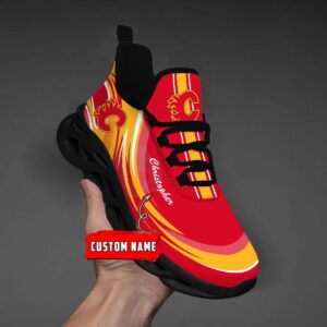 Personalized NHL Calgary Flames Max Soul Shoes Chunky Sneakers For Fans 5