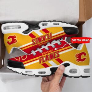 Personalized NHL Calgary Flames Max Soul Shoes Chunky Sneakers For Hockey Fans 3