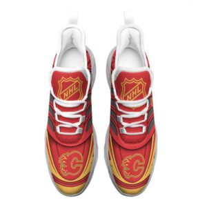 Personalized NHL Calgary Flames Max Soul Shoes For Hockey Fans 5