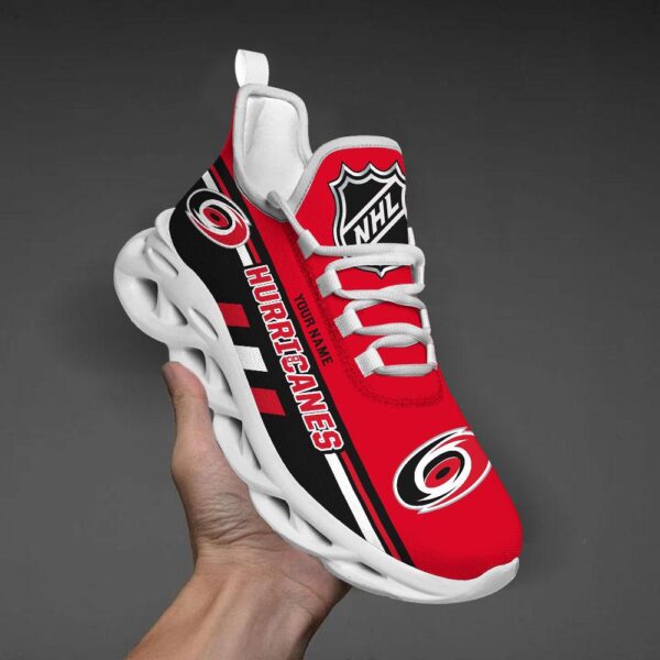 Personalized NHL Carolina Hurricanes Max Soul Shoes Chunky Sneakers Perfect Gift For Fans