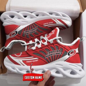 Personalized NHL Carolina Hurricanes Max Soul Shoes For Hockey Fans 1