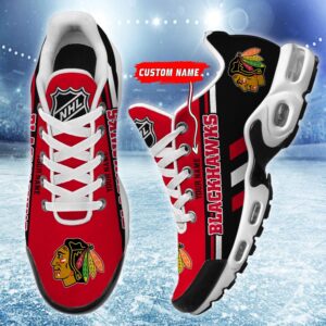 Personalized NHL Chicago Blackhawks Max Soul Shoes Chunky Sneakers For Hockey Fans 1