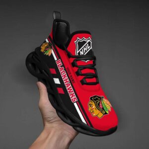 Personalized NHL Chicago Blackhawks Max Soul Shoes Chunky Sneakers Perfect Gift For Fans 2