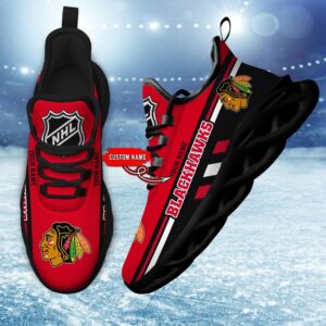 Personalized NHL Chicago Blackhawks Max Soul Shoes Chunky Sneakers Perfect Gift For Fans 3
