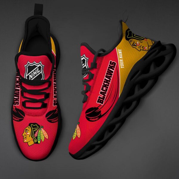 Personalized NHL Chicago Blackhawks Max Soul Shoes Sneakers