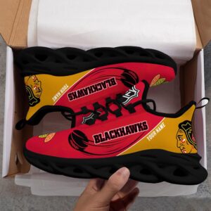 Personalized NHL Chicago Blackhawks Max Soul Shoes Sneakers 5