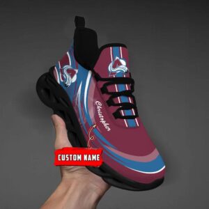 Personalized NHL Colorado Avalanche Max Soul Shoes Chunky Sneakers For Fans 5