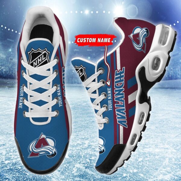 Personalized NHL Colorado Avalanche Max Soul Shoes Chunky Sneakers For Hockey Fans