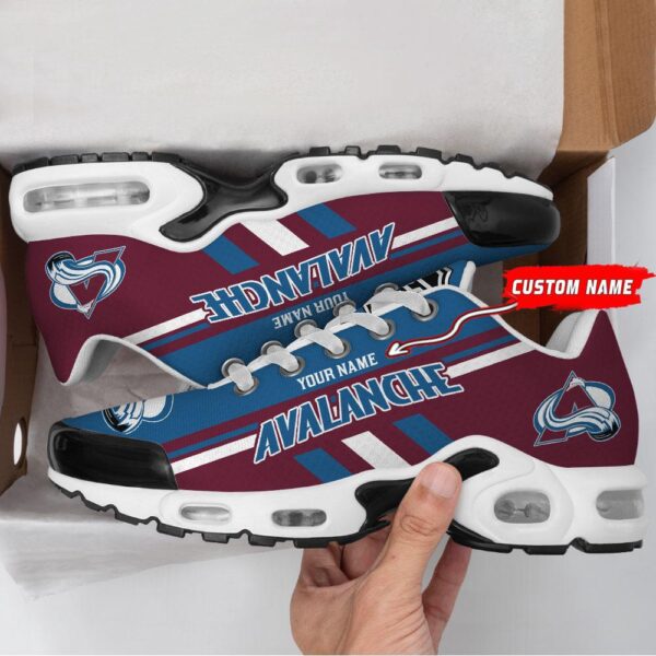 Personalized NHL Colorado Avalanche Max Soul Shoes Chunky Sneakers For Hockey Fans