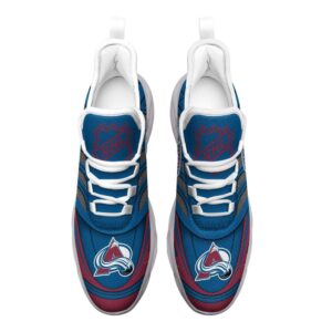 Personalized NHL Colorado Avalanche Max Soul Shoes For Hockey Fans 5