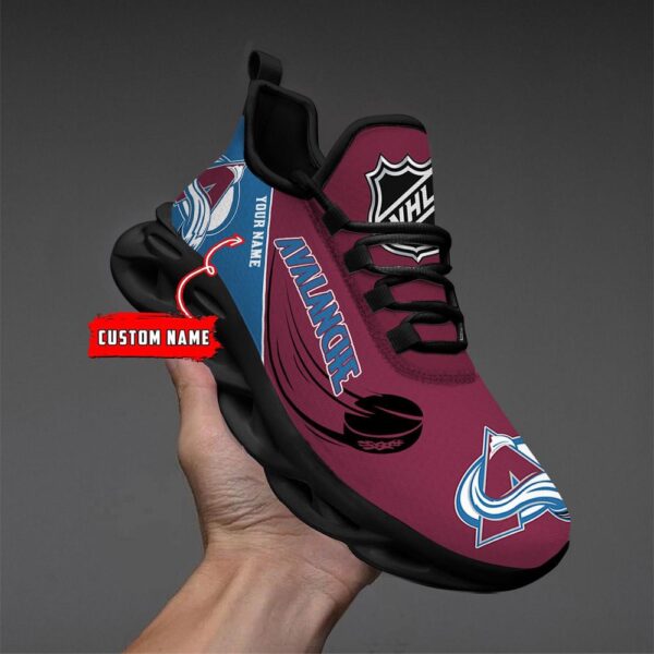 Personalized NHL Colorado Avalanche Max Soul Shoes Sneakers