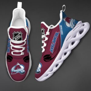 Personalized NHL Colorado Avalanche Max Soul Shoes Sneakers 4