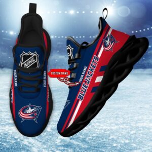 Personalized NHL Columbus Blue Jackets Max Soul Shoes Chunky Sneakers Perfect Gift For Fans 2