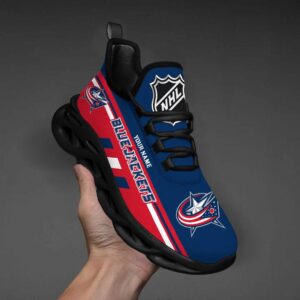 Personalized NHL Columbus Blue Jackets Max Soul Shoes Chunky Sneakers Perfect Gift For Fans 4