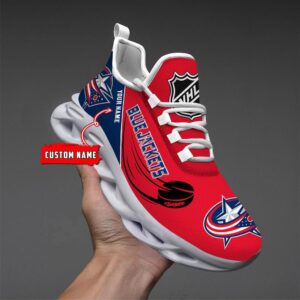 Personalized NHL Columbus Blue Jackets Max Soul Shoes Sneakers 1