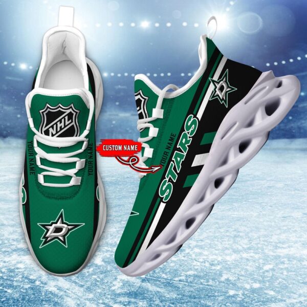 Personalized NHL Dallas Stars Max Soul Shoes Chunky Sneakers Perfect Gift For Fans