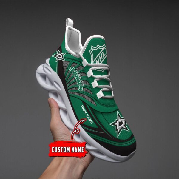 Personalized NHL Dallas Stars Max Soul Shoes For Hockey Fans