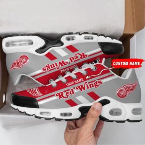 Personalized NHL Detroit Red Wings Max Soul Shoes Chunky Sneakers For Hockey Fans 3