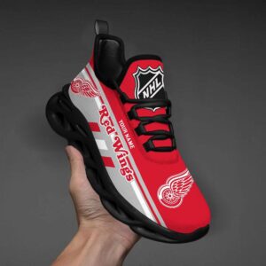 Personalized NHL Detroit Red Wings Max Soul Shoes Chunky Sneakers Perfect Gift For Fans 2