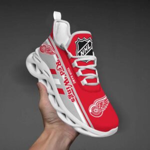 Personalized NHL Detroit Red Wings Max Soul Shoes Chunky Sneakers Perfect Gift For Fans 4