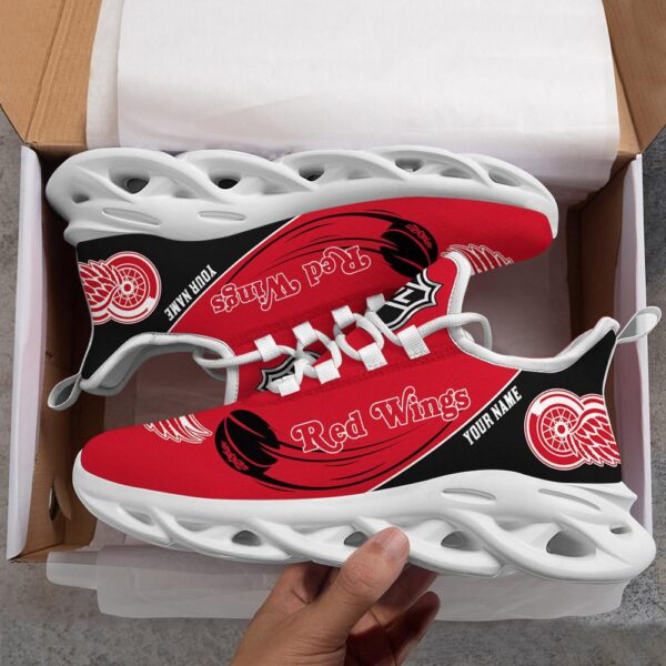 Personalized NHL Detroit Red Wings  Max Soul Shoes Sneakers