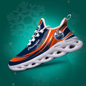 Personalized NHL Edmonton Oilers Max Soul Shoes Chunky Sneakers For Fans 3