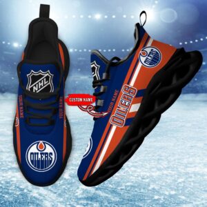 Personalized NHL Edmonton Oilers Max Soul Shoes Chunky Sneakers Perfect Gift For Fans 3