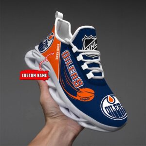 Personalized NHL Edmonton Oilers Max Soul Shoes Sneakers 1