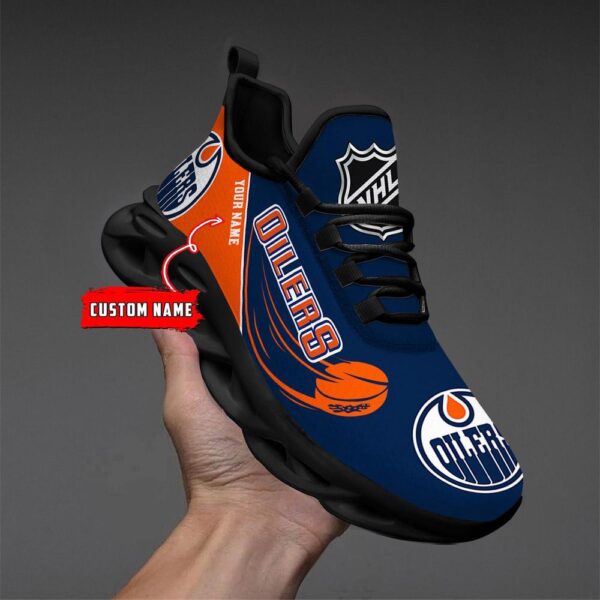 Personalized NHL Edmonton Oilers Max Soul Shoes Sneakers